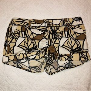 💛 Speechless Beige & White Patterned Shorts 9 Jr